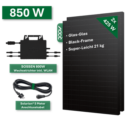 Balkonkraftwerk BASIC 850W/800W - NeueEnergie24