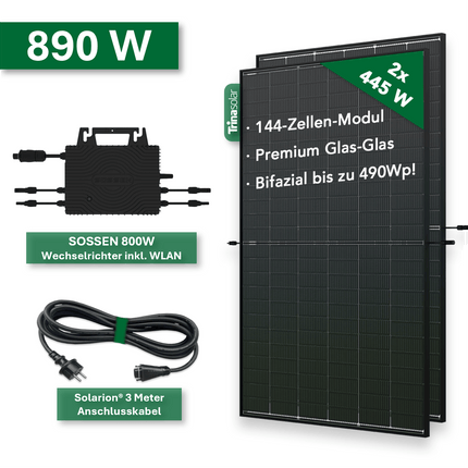 Balkonkraftwerk NEO+ 890W/800W - NeueEnergie24