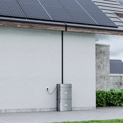 Balkonkraftwerk Pro 1000W/800W mit Zendure Hyper2000 + AB2000S - NeueEnergie24