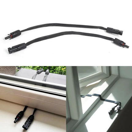 Flachkabel Fensterdurchführung 4mm² 6mm² passend für MC4 - NeueEnergie24
