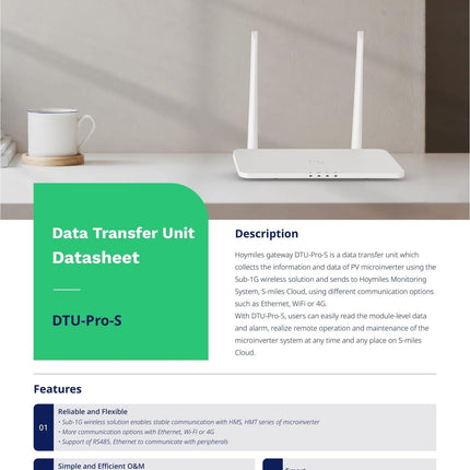 HOYMILES DTU PRO - S WIFI Überwachungsmodul - NeueEnergie24