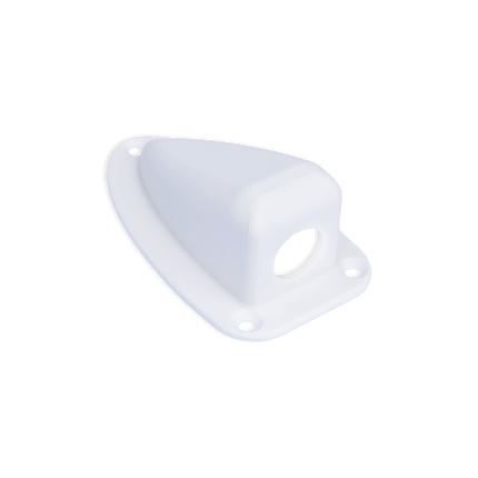 Kabeldurchführung Abdeckung Single schwarz/weiß - NeueEnergie24