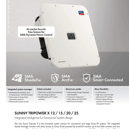 SMA Sunny Tripower X 12 STP 12 - 50 - NeueEnergie24