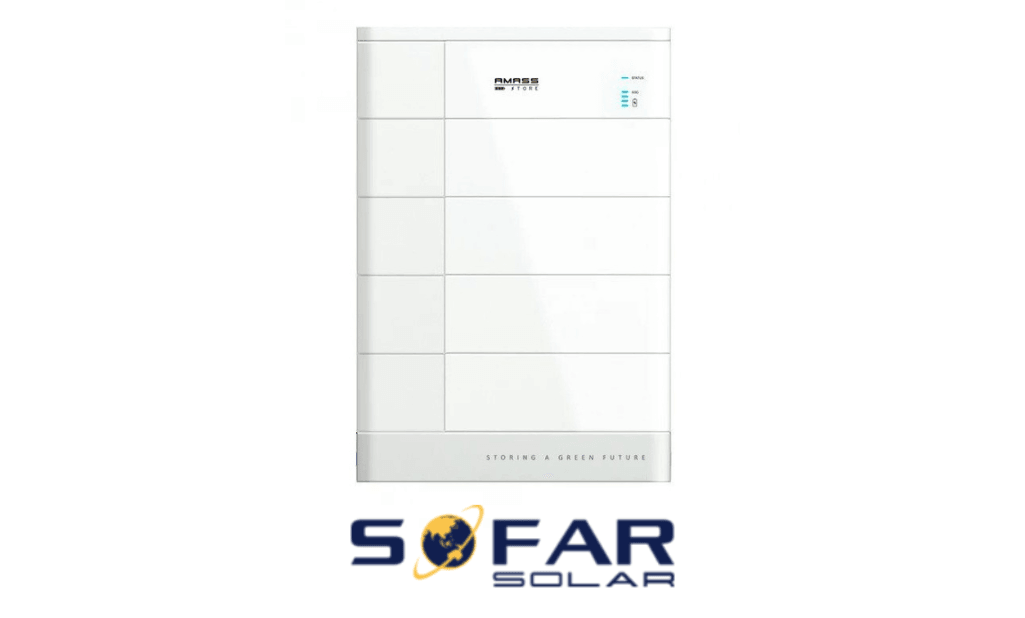 SOFAR 10kWh Energiespeicher inklusive (4GTX 3000-H Batterie 2.5kWh