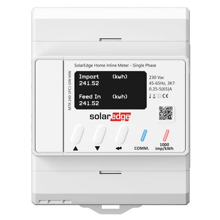 SolarEdge Inline Energy Meter mit Energy Net, 1PH 230V, 65A - NeueEnergie24