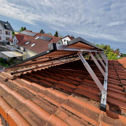 SOLARION® Modul Halterung Verstellbar 15° - 30° für Flachdach / Fassade - NeueEnergie24