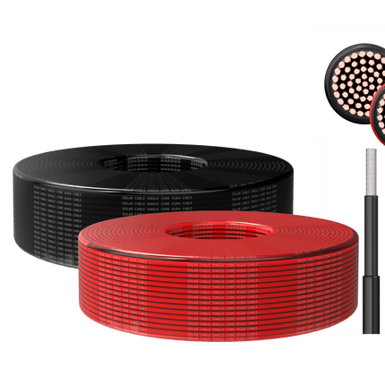 Solarkabel Meterware 4mm² 6mm² - NeueEnergie24