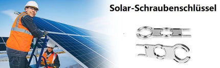 Solarstecker Profi - Werkzeugschlüssel Metall - NeueEnergie24