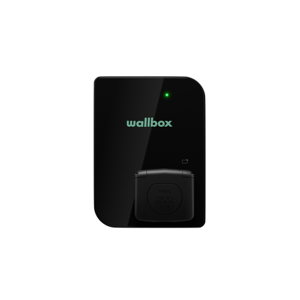 Wallbox Copper SB (22Kw / Shutter Socket / Type 2 / Black) - NeueEnergie24