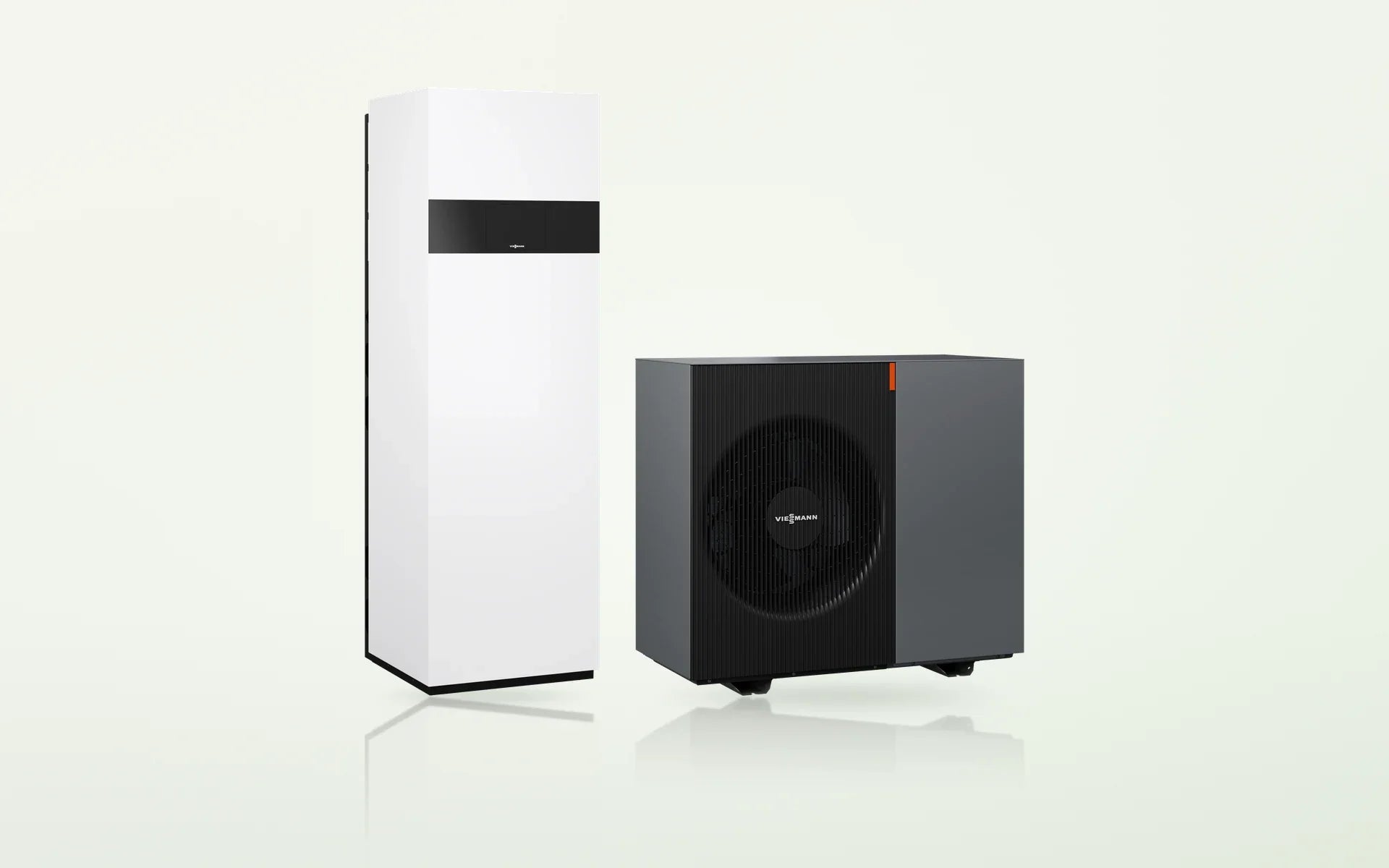 Viessmann Vitocal 200-A ie Wärmepumpe: Standgerät und Außeneinheit
