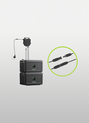 Growatt NOAH 2000 Plug & Play Speicher für Balkonkraftwerk