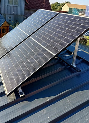 SOLARION® Modul Halterung Verstellbar 15°-30° für Flachdach / Fassade - NeueEnergie24