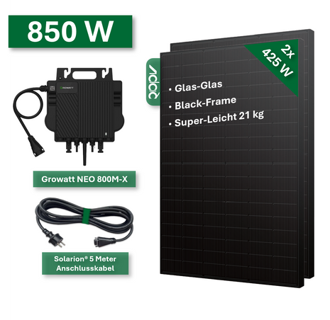 Balkonkraftwerk BASIC 850W/800W