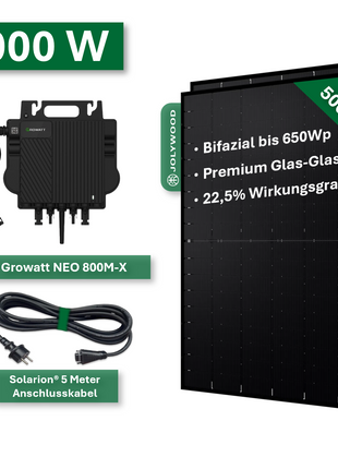 Centrale électrique pour balcon Pro 1080W/800W