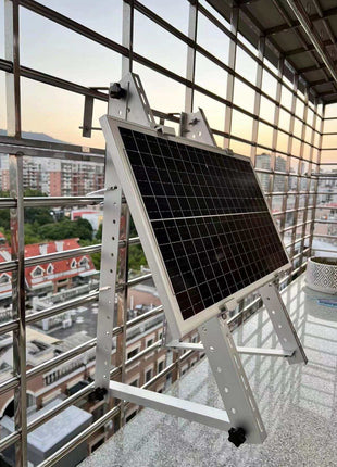 Balkonkraftwerk BASIC 830W/800W - 2x 415W Trina Vertex S Growatt NEO 800M-X - NeueEnergie24