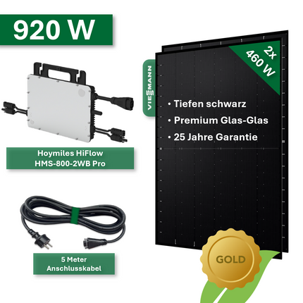 Centrale elettrica da balcone GOLD+ 920W/800W