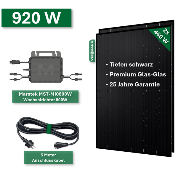 Centrale elettrica da balcone NEO+ 920W/800W