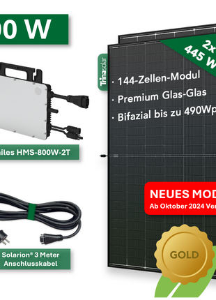 Centrale électrique pour balcon GOLD+ 890W/800W