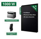 Kit solar de balcón Pro 1000W/800W con sistema de almacenamiento Anker Solarbank 4 Pro