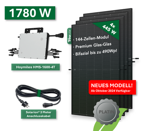 Balkonkraftwerk PLATIN+ 1780W/1600W