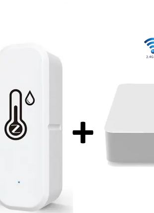 Luftfeuchte+Temperatur Sensor - Tuya Smart Wifi/ ZigBee/GoogleHome/Alexa/Bluetooth - NeueEnergie24