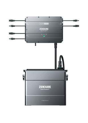 ZENDURE SuperCharged Smart PV HUB2000 + SolarFlow Set mit AB2000 Batterie 1,92kWh