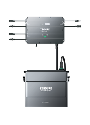 ZENDURE SuperCharged Smart PV HUB2000 + SolarFlow Set mit AB2000 Batterie 1,92kWh - NeueEnergie24