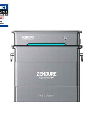 Balkonkraftwerk Pro 1000W/800W mit Zendure Hyper2000 + AB2000S