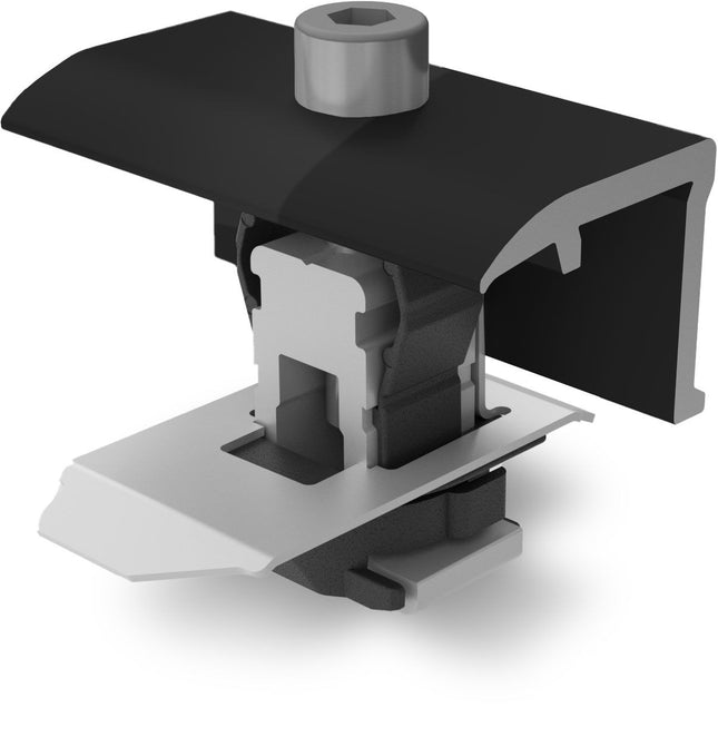 Portamoduli solari K2 Systems per lamiera trapezoidale