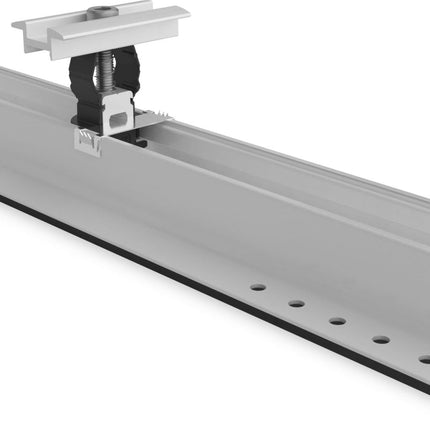 K2 Systems solar module holder for trapezoidal sheet metal (vertical installation)