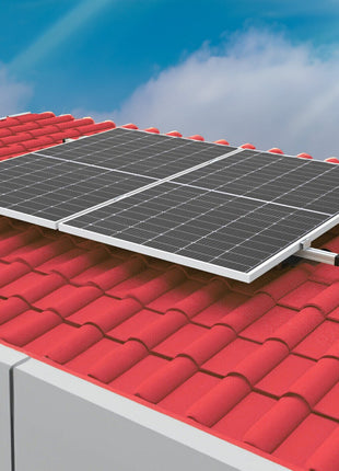 Balkonkraftwerk BASIC 830W/800W - 2x 415W Trina Vertex S Growatt NEO 800M-X - NeueEnergie24