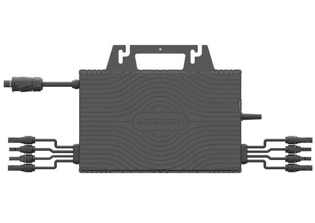 Balkonkraftwerk BASIC+ 1640W/2400W mit Solyco 410W Solarmodulen und Sossen 2400W Wechselrichter