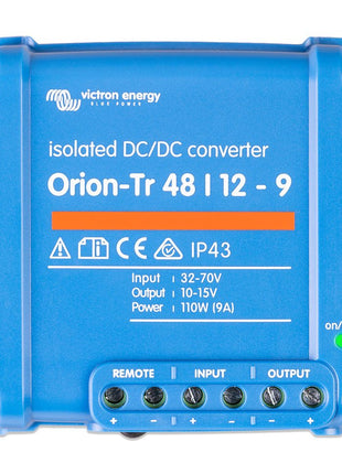 Victron Orion-Tr 48/12-9 isolated DC DC converter 48V to 12V 9A 110W 