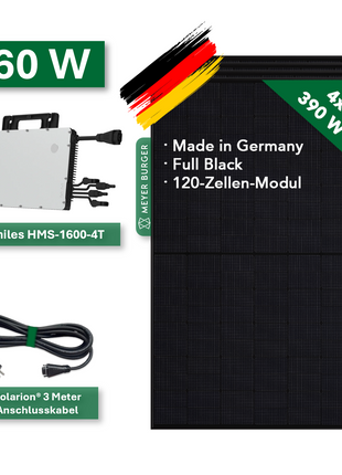 Balkonkraftwerk Deutschland+ HMS 1560W/1600W