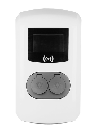 Alfen Eve Double Pro - line 3PH (2C, Shutter, 32A, RFID, Logo, Backoffice E - Flux) - NeueEnergie24