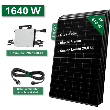 Balkonkraftwerk BASIC+ 1640W/1600W - NeueEnergie24