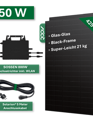 Balkonkraftwerk BASIC 850W/800W - NeueEnergie24