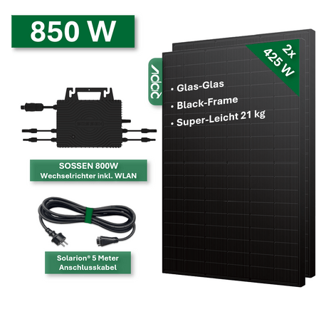 Balkonkraftwerk BASIC 850W/800W - NeueEnergie24
