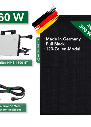 Balkonkraftwerk Deutschland+ HMS 1560W/1600W - NeueEnergie24