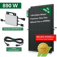 Balkonkraftwerk GOLD+ 890W/800W - NeueEnergie24