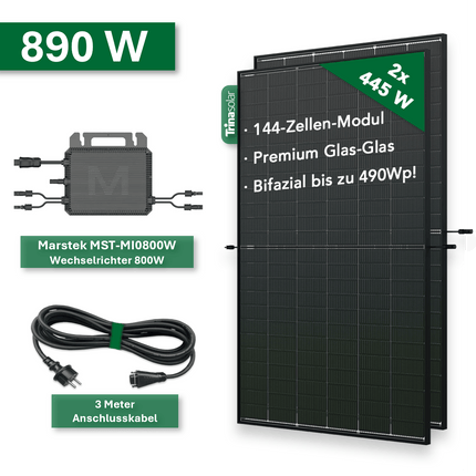 Balkonkraftwerk NEO+ 890W/800W - NeueEnergie24