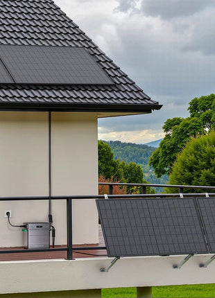 Balkonkraftwerk Platin+ 1780W/800W mit Zendure SolarFlow 800 Pro - NeueEnergie24