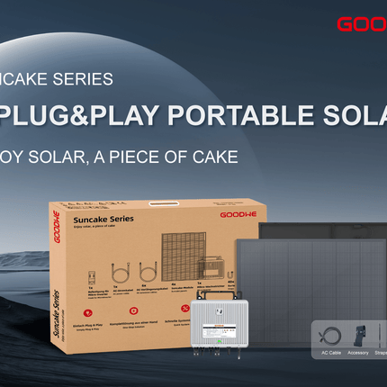Balkonkraftwerk ULTRA-LIGHT 820W/800W GoodWe Suncake