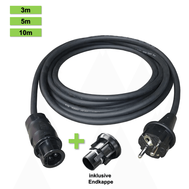 Betteri BC01 Anschlusskabel Balkonkraftwerk Female auf Schuko - NeueEnergie24