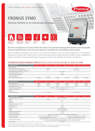 Fronius SYMO 3.7-3-M WLAN - NeueEnergie24