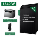 Balkonkraftwerk PLATIN+ 1840/800W mit Anker Solix 4 Solarbank E5000 Pro Speichersystem