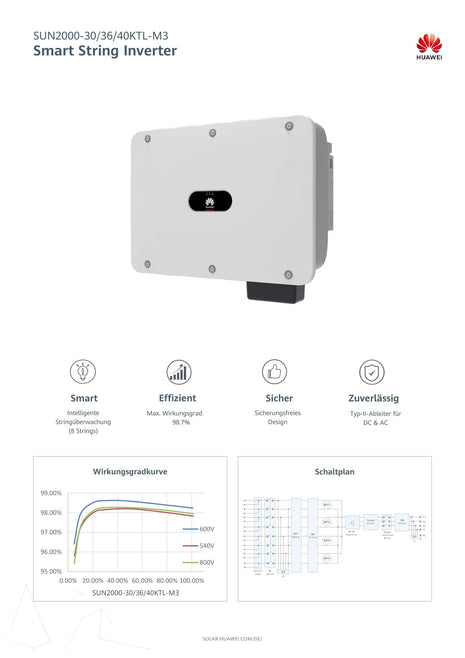 HUAWEI SUN 2000-36KTL-M3 - NeueEnergie24