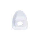 Cable Entry Cover Single, Black/White