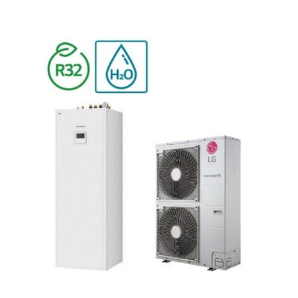 LG Wärmepumpe Therma V Hydrosplit IWT R32 16kW 3 - phasig HU163MRB HN1616Y - NeueEnergie24