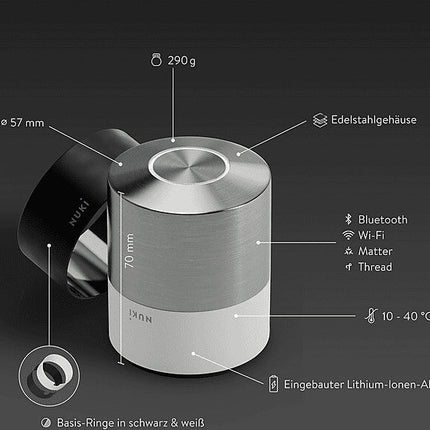Nuki Smart Lock Pro (5th Gen) - NeueEnergie24